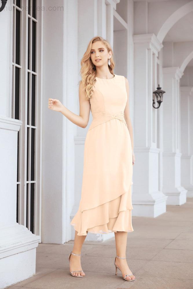Robe de soirée deux pièces Sunnderly, coupe trapèze, pour la mère de la mariée, référence SY28072