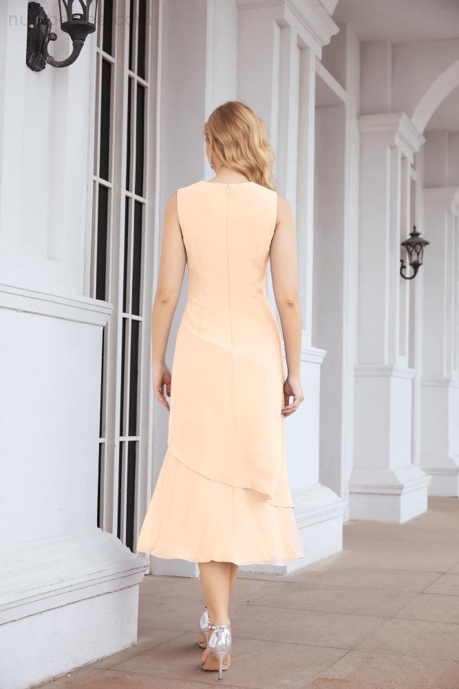 Robe de soirée deux pièces Sunnderly, coupe trapèze, pour la mère de la mariée, référence SY28072