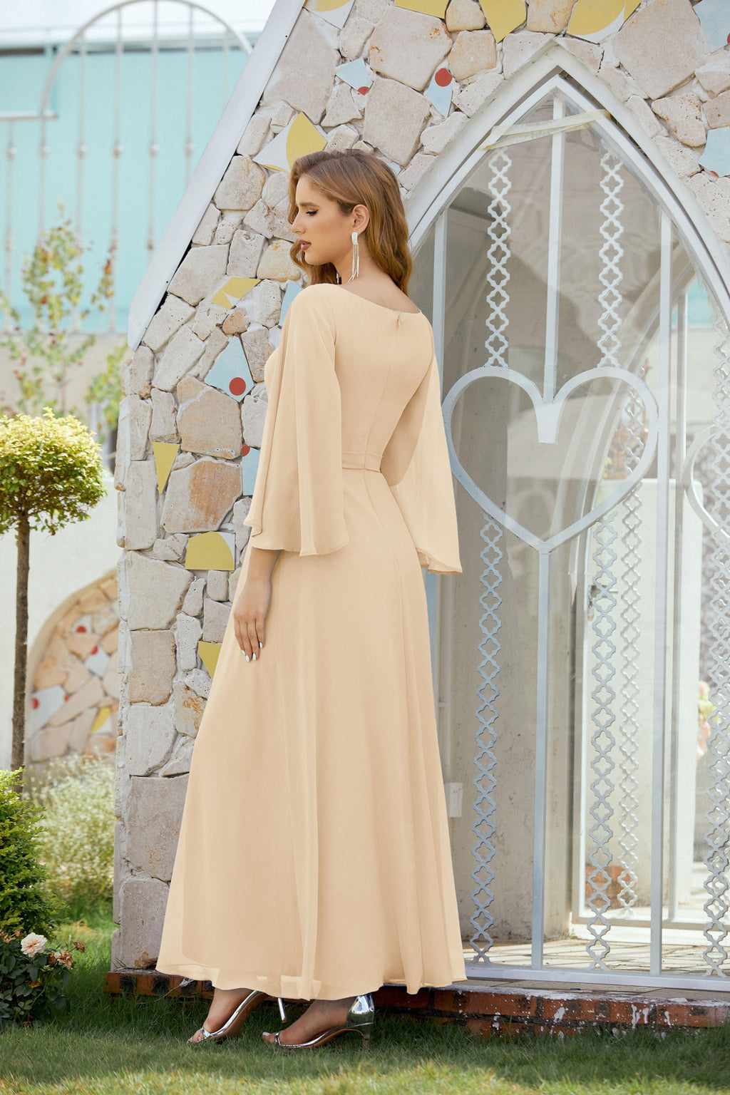 Vestidos de fiesta para la madre de la novia de Sunderly, vestido formal de graduación para invitada de boda SY28012