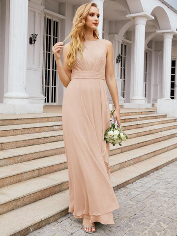 Vestidos de dama de honor Baoleely para boda, vestidos largos formales con volantes para baile de graduación 28039