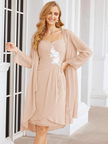 Vestidos de encaje para la madre de la novia y el novio de Sunderly, ideales para invitadas de boda (SY28066)