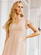 Vestidos de fiesta formales Baoleely para madre de la novia, con mangas cortas, vestido de dama de honor 28047 