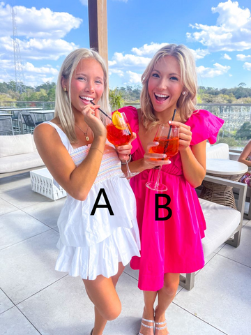 Vestido blanco elegante de corte A para fiesta de bienvenida, ideal para la playa (modelo Y2790)