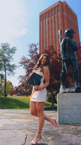 Lindo vestido blanco de graduación, vestido blanco para la fiesta de bienvenida Y2162