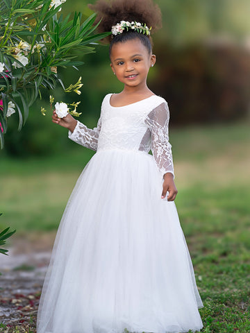 Vestido de niña de las flores, corte recto, tutú, espalda de encaje con peonías, estilo peonía, para fiesta. 