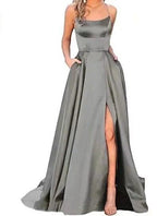 Robe de soirée longue en velours bleu roi, asymétrique, robe de soirée formelle