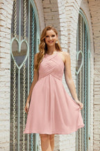 Vestidos de fiesta sin mangas, vestido formal de cóctel para graduación 28014 