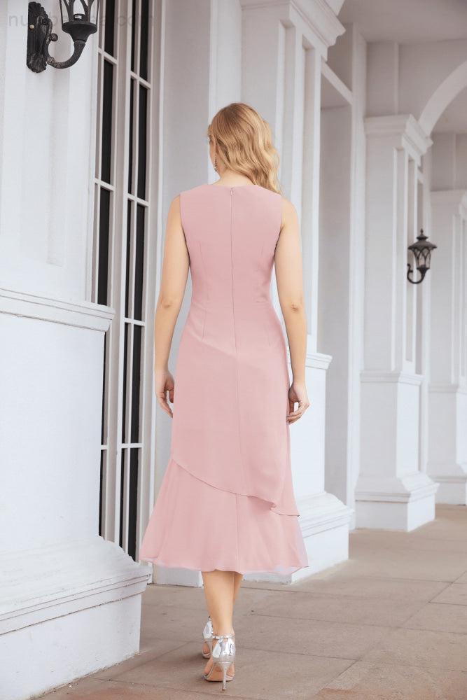 Robe de soirée deux pièces Sunnderly, coupe trapèze, pour la mère de la mariée, référence SY28072