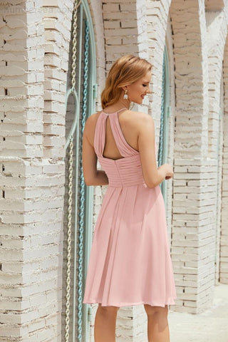 Vestidos de fiesta sin mangas, vestido formal de cóctel para graduación 28014 