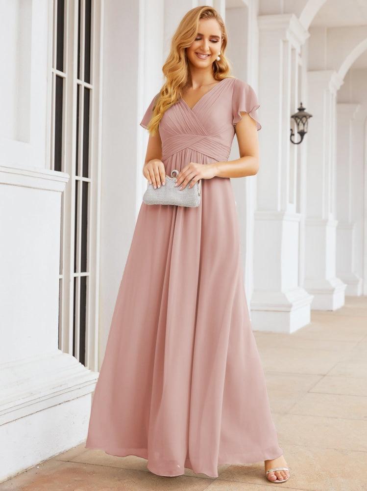 Vestidos de fiesta formales Baoleely para madre de la novia, con mangas cortas, vestido de dama de honor 28047 