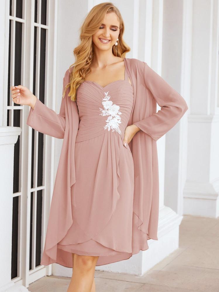 Vestidos de encaje para la madre de la novia y el novio de Sunderly, ideales para invitadas de boda (SY28066)