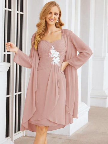 Vestidos de encaje para la madre de la novia y el novio de Sunderly, ideales para invitadas de boda (SY28066)