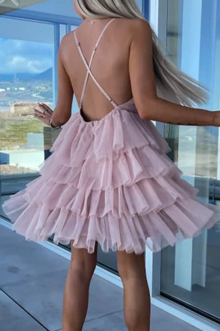 Robe de soirée sexy et ravissante, dos nu, col V, unie, pour célébrités 