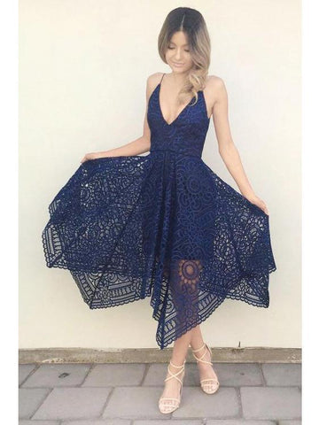 Vestido de dama de honor/baile/regreso a casa, corte en A, escote en V, encaje rosa perlado BD053