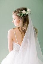 Vestidos de novia elegantes de corte A para bodas en el bosque, los mejores vestidos de novia WD695