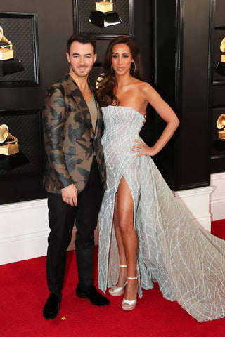 Vestidos de fiesta largos azules sin tirantes de corte A, vestido de noche único