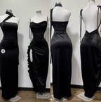 Black Sexy Sheath Prom Dress Evening Dress Y8270