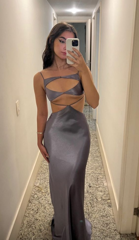 Vestido largo de sirena sexy para baile de graduación, elegante vestido de noche Y1960