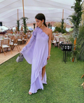 Robe de bal lilas, robe de soirée, robe de cocktail Y4744