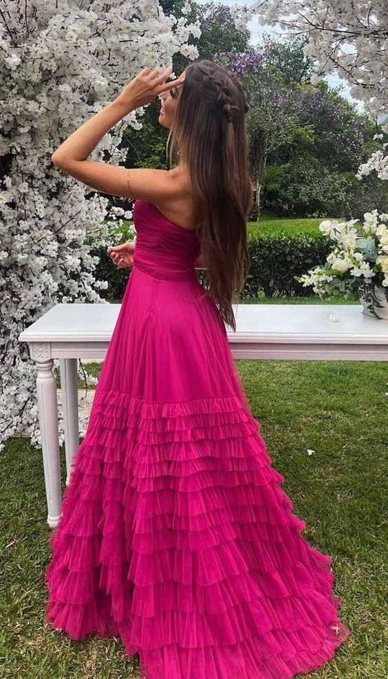 Vestidos largos de corte línea A para graduación, vestidos de noche, vestidos de fiesta, vestidos formales Y2797