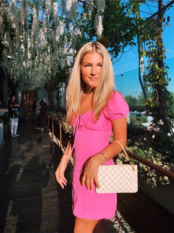 Vestido de fiesta de bienvenida con mangas abullonadas, vestido informal de verano Y3018