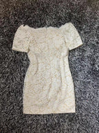 Robe de bal en dentelle à épaules dénudées, robe de bal charmante S3269