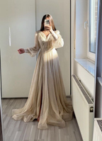 Robe de soirée longue tendance Y6992