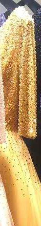 On Sale no return no refundBlue V-neck Sexy Ball Gowns Evening Dresses 2025 Crystal Sparkle Tulle Formal Dress Design LA70481