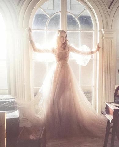 Boho Engagement Formal Evening Birthday Dress SYP29