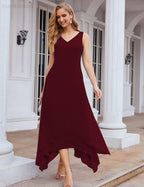 Vestidos de chifón de talla grande para la madre de la novia con chaqueta, vestidos formales para boda SY28073 