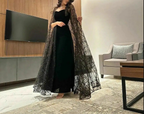 Chic Black Evening Dress,Fashion Evening Gown Y5545