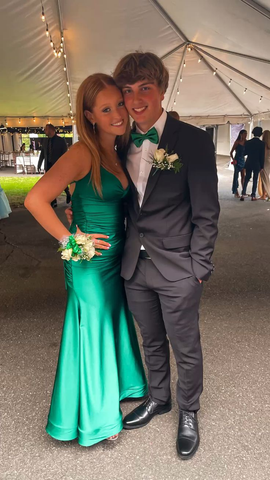 Generous Green Mermaid Prom Dress Green Evening Dress Y5391