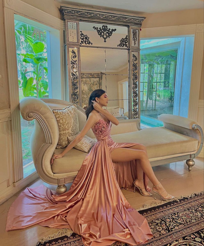 Robe de soirée chic et formelle Y4198