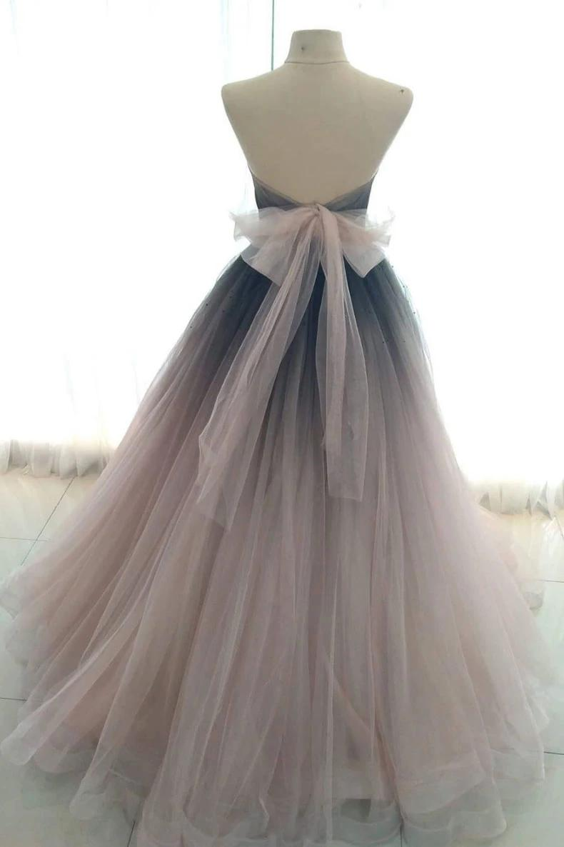 Vestidos de graduación degradados, vestidos de gala, vestidos de graduación con hombros descubiertos, vestidos para damas de honor, vestidos largos de gala Y1818