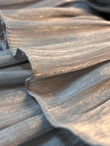 Lindo vestido corto de fiesta con lazo de tul gris plateado, corte en A y capas, estilo vestido de bienvenida Y8651