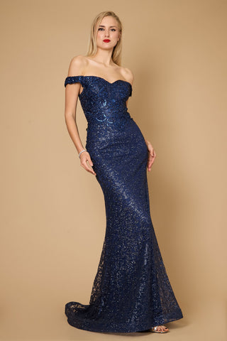 Formal Mermaid Fitted Evening Dress