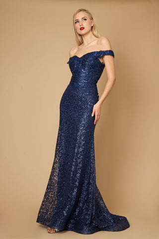 Formal Mermaid Fitted Evening Dress