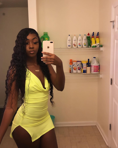 Vestido sexy para chica negra, minivestido de fiesta Y2182