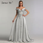 On Sale no return no refundSale Dubai Ivory Sweetheart Crystal Sexy Evening Dresses 2025 Dubai Design Sleeveless Luxury Evening Gowns LA60925