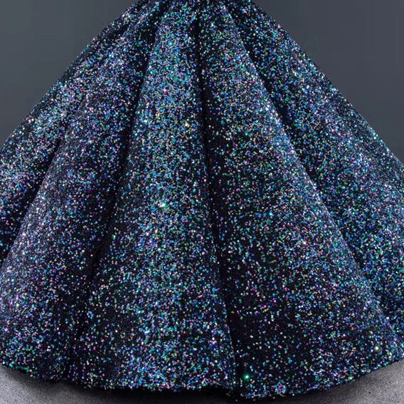 On Sale no return no refundSale Dubai Luxury Sequins Sparkle Sexy Evening Dresses 2025 Sweetheart A-Line With Train Evening Gowns LA70273