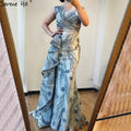Dubai Pink Mermaid Sleeveless Evening Dresses High-end O-Neck Beading Lace Party Gowns 2025 LA70669