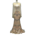 Dubai Purple V-Neck Mermaid Sexy Evening Dresses 2025 Sleeveless Shawl Yarn Feathers Formal Dress LA70171A