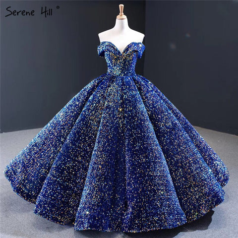 Vestidos de novia de lujo, sexis y verdes, estilo Dubai Sweetheart, colección 2025. Vestidos de novia con lentejuelas y hombros descubiertos, modelo HM66991. Hechos a medida. 