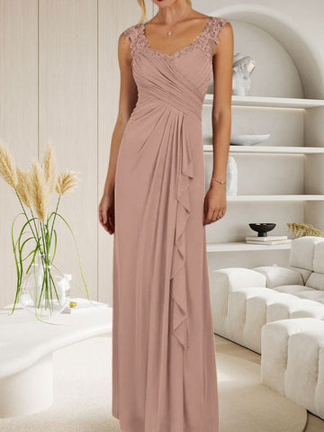 Champagne A-Line Sweetheart Neckline Pleated Mesh Dress
