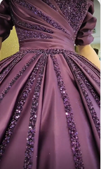 Precioso vestido de gala para bodas y graduaciones, vestido de fiesta brillante Y4441