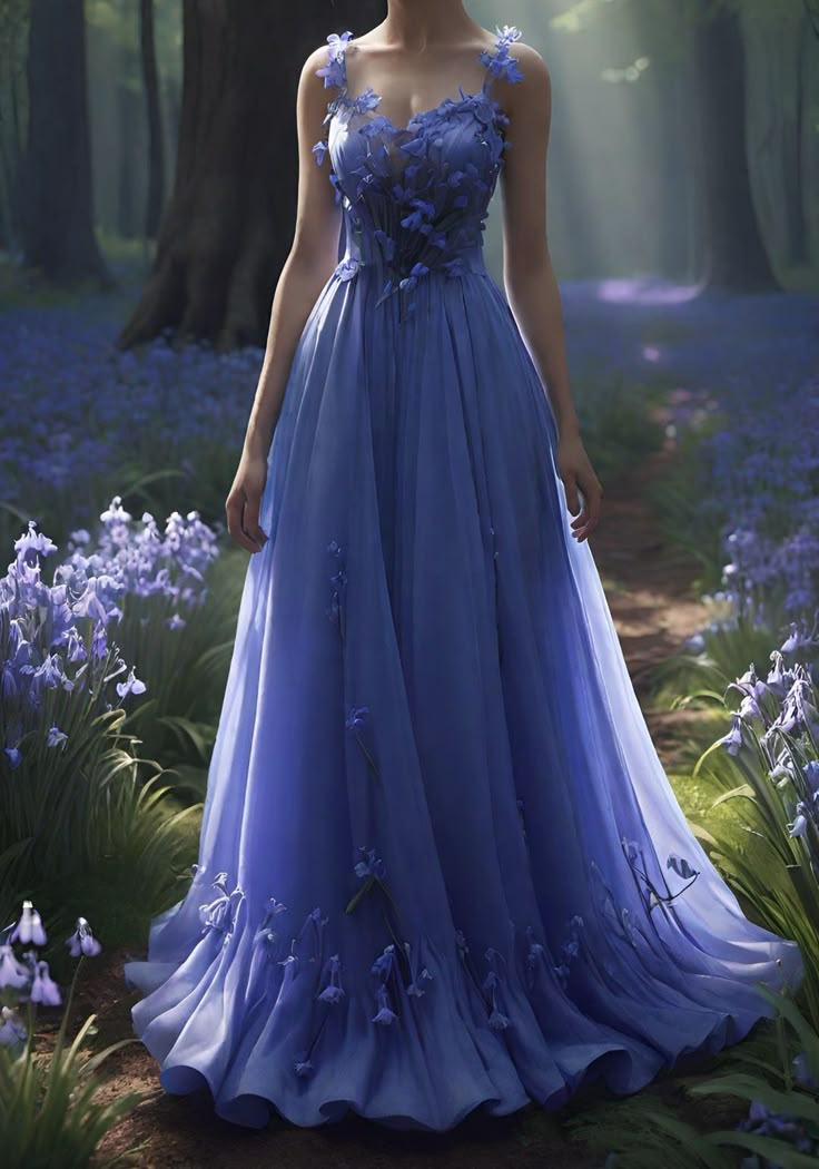 Vestido de fiesta largo de noche con apliques de gasa color púrpura hada Y8387
