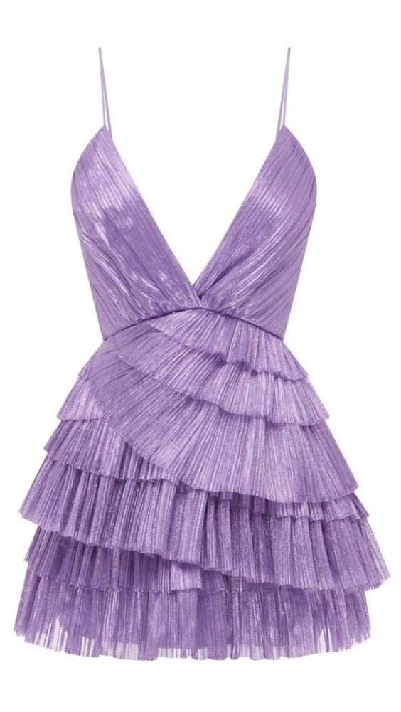 Vestido corto de fiesta con volantes y cuello de espagueti, sexy y minivestido Y2199