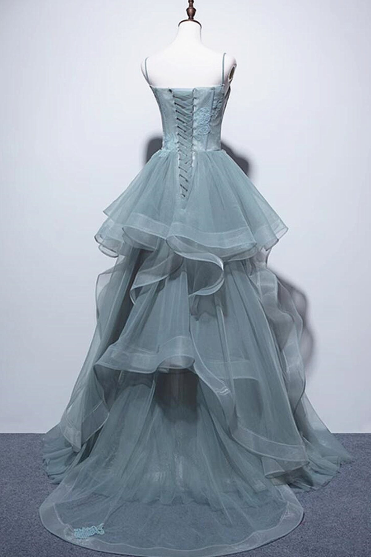 Robes de bal longues en dentelle, robes de soirée longues en dentelle verte