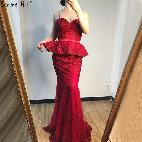 En oferta, sin devoluciones ni reembolsos. Vestidos de noche de sirena de dos piezas, color gris, sin mangas, de encaje, largos, estilo sexy, colección 2025 (LA70247). 