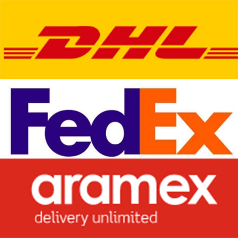 Para pedidos urgentes/envío rápido/tallas grandes, solo se aceptan envíos exprés por DHL/FedEx/Aramex con costo adicional. 
